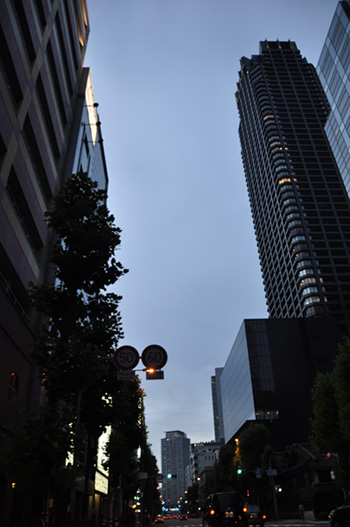 ビジネス街風景